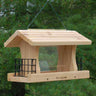 Woodlink Deluxe Cedar Bird Feeder with Suet Cages Flying Colors