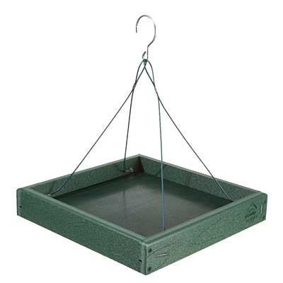 Woodlink Recycled Plastic Platform Bird Feeder Flying Colors