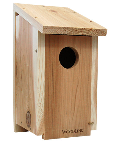 Woodlink Cedar Woodpecker House Flying Colors