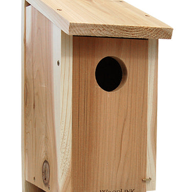 Woodlink Cedar Woodpecker House Flying Colors